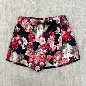 3 for $6 New Look Floral Faux Wrap Mini Skirt Skort